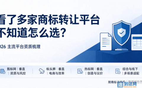 2026商标转让平台怎么选？主流平台资质梳理与选购指南
                        甄标讲商标
                                
                2026商标转让平台怎么选