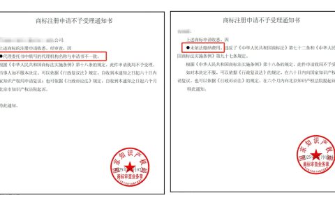 商标收到不予受理通知书的应对与规避
