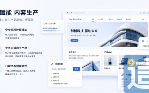 官网+AI深度融合：全新流量生态下的获客利器