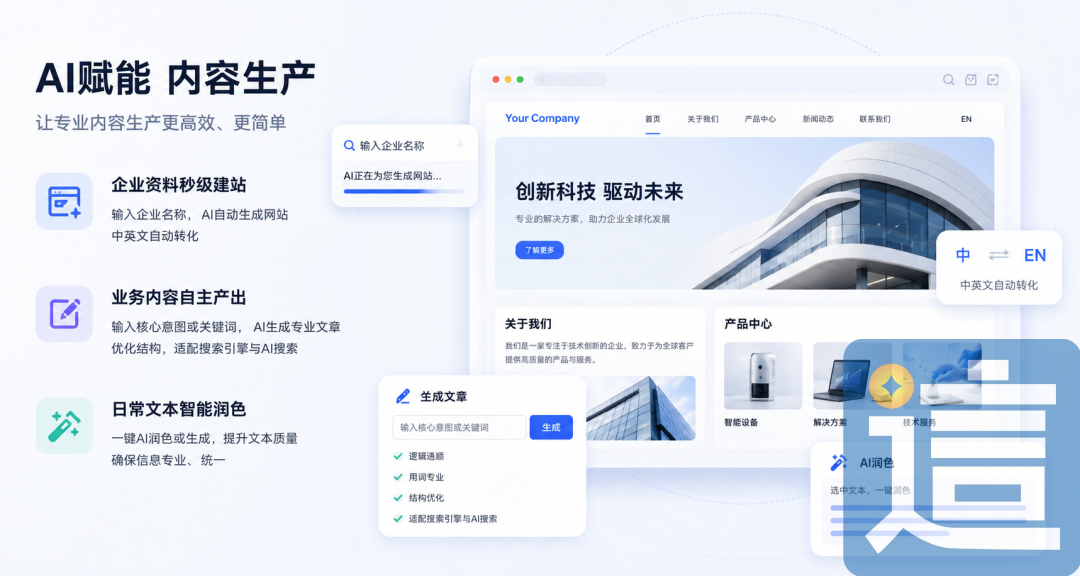 官网+AI深度融合：全新流量生态下的获客利器