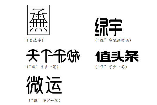 这些商标因文字多一笔或少一笔,被驳回!